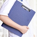 Pikkukuva 5 / 5: A4 tiedostokansion leikepöytä kirjoitusalusta Muistio Clip Board Double Cli Black One Size