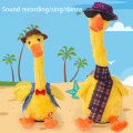 Miniatyrbilde 6 av 8: Dancing Duck Elektronisk plysjleker Gjenta Talking Sing Record V 5 one size