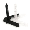 Miniatyrbillede 6 af 8: Figur Base Egnet stativ Model Display Stand Til 1/144 dam Mo Transparent one size