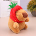 Miniatyrbillede 5 af 8: e Capybara Plys Legetøj Marsvin Dukke Vedhæng nøglering Taske Bil K A 1Pc