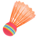 Miniatyrbild 6 av 8: 12 ST Badminton EVA Rainbow Ball Head Nylon Badmintonfjädrar Random Color 12Pcs