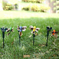 Miniatyrbillede 6 af 8: Haveudsmykning Solar Powered Dansende Fladrende Sommerfugle A A