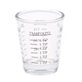 Miniatyrbillede 1 af 8: 1 Stk 30 ML Glas Målebæger Med Skala Shot Glas Flydende Glas Black 30ml