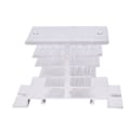 Pikkukuva 1 / 5: Alumiininen jäähdytyselementti SSR Solid State Rele Pieni lämmönpoisto Silver 1pc