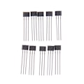 Miniatyrbillede 2 af 5: 10 stk AH3144E OH3144 3144 Hall effektsensor magnetisk detektor Black one size