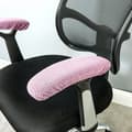 Kontorsdator Stol Arm Armstöd Slipcovers Överdrag Kuddar Flexib Pink one size