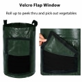 Miniatyrbilde 5 av 8: 3/5/7/10 Gallon ing Potet Grow Poser Vanntett PE Hagegrønnsak Black 5Gallon