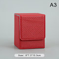 Miniatyrbillede 1 af 8: Trading Card Deck Box Holdbar Card Storage Container Game Card A3 onesize