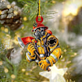 Pikkukuva 4 / 8: Firefighter Car Pendant Firefighter Ornaments auton taustapeili A1 onesize
