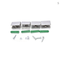 Miniatyrbilde 1 av 5: 4 stk 6-12mm rustfritt stål firkantet klemmeholder klips for glass