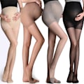 Miniatyrbilde 3 av 5: Maternity Tights Strømpebukse Sexy gravide kvinner Elastiske strømpebukser Black one size
