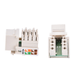 Miniatyrbilde 2 av 5: Cat5 RJ45 Punch Down Keystone Jack CAT5 Network Ethernet RJ45 W White One Size