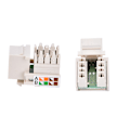 Pikkukuva 2 / 5: Cat5 RJ45 Punch Down Keystone Jack CAT5 Verkko Ethernet RJ45 W White One Size