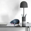 Miniatyrbilde 8 av 8: Moo Deng Leketoy|Moo Deng Flodhest Black