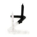 Miniatyrbillede 8 af 8: Figur Base Egnet stativ Model Display Stand Til 1/144 dam Mo Transparent one size