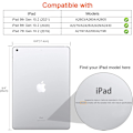 Miniatyrbild 3 av 5: Elefant roterande fodral för iPad 9:e generation 2021/iPad 8:e generation 2020/iPad 7:e generation 2019 - 360 graders roterande stativ med automatisk vilolägefunktion för iPad 10.2