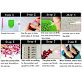 Miniatyrbild 5 av 5: DIY 5D Diamantmålningskit, Eiffeltornet 5D Diamantmålning Full Diamantbroderi Kit dotz Hem Väggdekor - 25cm*35cm Rosa Paris