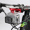 Miniatyrbillede 5 af 5: Sort GoPro Cykelstyr Forlængerbeslag til NiteRider Adapter