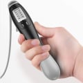 Miniatyrbillede 3 af 5: Digitalt trådløst sjippetov, sort trådløst sjippetov med kalorie tæller sjippetov til træning, fitness, boksning, slankning.