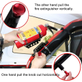 Miniatyrbilde 3 av 5: Universell hurtigutløser brannslukkerholder for kjøretøy, kompatibel med Jeep Wrangler Gladiator Bronco UTV Polaris RZR Can Am ATV,