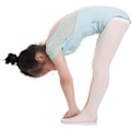 Miniatyrbillede 4 af 5: Dame Piger Basic Konvertible Transition Ballet Danse Strømpebukser 40 Denier