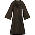 Miniatyrbillede 5 af 5: Sort kappe med hætte til voksne og børn, Unisex vampyrkappe, Darth Vader kostume, Halloween kostume, Heksekappe, Jedi kjole, Lang kappe til Halloween