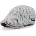 Miniatyrbilde 1 av 5: Pustende sommerhatt for menn, sommerberet for kvinner, pustende sommerhatt for menn hode 56-60cm svart