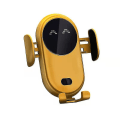 Miniatyrbilde 3 av 3: Smart Bil Trådløs Lader Telefonholder Smart Automatisk Sensor Biltelefonholder Black