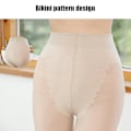 Pikkukuva 4 / 5: Sukkahousut, joissa on tekonäköinen läpikuultava fleecevuori, ohuet joustavat lämpimät leggingsit talven ulkoiluun Thickendfleece Lined