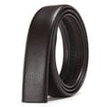 Herre Læder Skraldebælte Kun Rem 35mm 1 3/8, Læderbælte uden Spænde, udskiftningsbælte