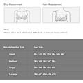 Pikkukuva 3 / 5: 2 kpl Urheilualusvaatteita Naisille XL, Irrotettavilla Pehmusteilla ja Vetoketjullisella Push Up -rintaliivillä, Joogaan, Kuntoiluun ja Lenkkeilyyn.