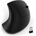 Miniatyrbillede 3 af 5: Trådløs mus, genopladelig, lydløs, ergonomisk med 6 knapper, 2,4 GHz USB, 3 justerbare DPI, til bærbar/PC/tablet/Ipad/Mac, sort
