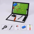 Miniatyrbild 1 av 5: Hopfällbar fotbollsmagnetisk taktiktavla Fotboll Magnetisk coachtavla Mapp - Bärbar taktiktavla B