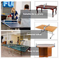 Miniatyrbilde 4 av 5: Uttrekkbart Ping Pong Nett Bærbart Bordtennis Nettstativ Perfekt For Ping Pong Bord Kontorpult Hjemme Grey