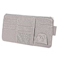 Miniatyrbild 5 av 5: Bilsolskydd Visir Organizer Auto Bil Interiör Läder Tillbehör Förvaringsficka Solskydd Väska Väska Beige