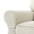 Miniatyrbild 2 av 5: Soffans armstödsöverdrag Soffa armstödsöverdrag Möbel armstödsöverdrag Soffans fåtölj överdrag White