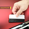 Miniatyrbillede 4 af 5: 5 STK. Squeegee med fiberkant til bilvinylindpakning, holdbar vinduesfilm-squeegee, mærkat-squeegee