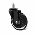 Miniatyrbilde 1 av 5: Kontorstol Hjul Trinse 3\" Rollerblade Gummi Erstatning Trinser opptil 300KG for Harde Gulv og Tepper - Universal Passform, Ikke for IKEA