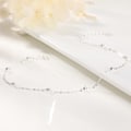 Miniatyrbild 2 av 4: <p>Smycken - 925 Silver Chain - Klassisk Mesh Anklet - Justerbar&nbsp; - Lätt att justera</p>