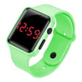 Barn Flickor Pojkar Sportklocka Led Digital Silikonklockor Unisex Green