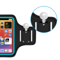 Miniatyrbillede 3 af 5: Sportsarmbånd med lynlåslomme til Airpods Bilnøgle (Blå), iPhone 14/14 Pro Max/13/13 Pro/12 Pro Max/11 Pro/XR/XS Løbearmbånd til 6,8 tommer Smart