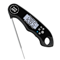 Miniatyrbild 1 av 5: Kötttermometer, omedelbar avläsning matlagnings termometer, digital mat termometer, bakgrundsbelyst LCD-skärm hopfällbar lång sond & automatisk på/av, perfekt för kök
