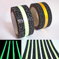 Pikkukuva 5 / 5: Emery Safety Tapes Valonauha Musta & Keltainen Itsekiinnittyvä Varoitusteippi 5*15cm