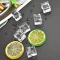 Miniatyrbilde 4 av 5: 100 stk. Kunstige Akryl Isbiter Klare Falske Isbiter Diamanter Plast Isbiter Falsk Knust Is For Hjemmedekorasjon 30MM