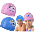 Pikkukuva 2 / 5: Pink Dolphin - Unisex vedenpitävä silikoninen uimalakki hämähäkkiprintillä lapsille ja tytöille vesiurheiluun.