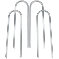 Miniatyrbillede 3 af 4: Trampolin Vindpløkker, galvaniserede stål Trampolin Pløkker Ankre 4pcs
