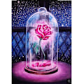 Miniatyrbild 1 av 5: En bit 30 x 50 cm 5d diamantmålning full diamantros, lämplig för hemmaväggdekoration