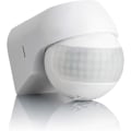 Miniatyrbillede 1 af 5: Sensor Udendørs IP44, Vægmonteret, Infrarød Bevægelsessensor, LED egnet, Rækkevidde maks. 12m/180°, drejelig, maks. 800/400W, hvid