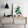 Pikkukuva 2 / 3: 5D Timanttimaalaus, DIY Timanttimaalaus Ginkgo, Timanttimaalaus Timanttikirjonta Maalaussarja Ginkgo Biloba Makuuhuoneeseen, Olohuoneeseen, Toimistoon