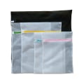 Miniatyrbilde 4 av 5: Sett med 5 vaskeposer i netting - 1 ekstra stor, 2 store og 2 medium vaskeposer, for bluser, strømper, undertøy, BH-lingeri, reisevaskepose